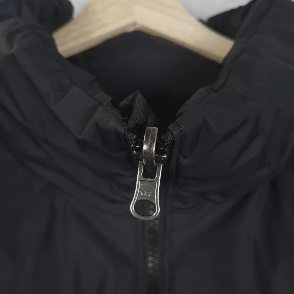 The North Face Nuptse Vest Mens 2XL Black 700 Down Puffer Hooded NF0A3JQQ